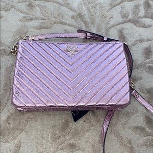 Metallic pink Victoria’s Secret small purse